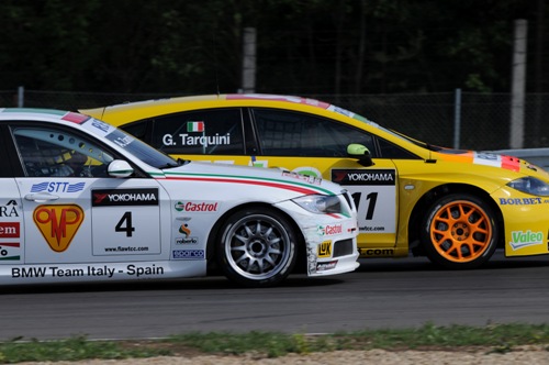 Gabriele Tarquini en Alessandro Zanardi